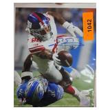 Autographed Sterling Shepard New York Giants Photo