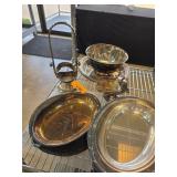Silver-Plated Serving Dishes and Accessories