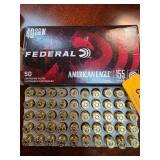 Federal American Eagle 40 S&W 155 Grain Full Metal