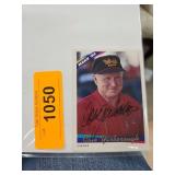 1994 Maxx Racing Card Signed by Cale Yarborough wi