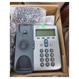 3pc Cisco Desk Phones with Accessories in Original