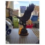 Bronze Resin Sculpture The Lone Eagle