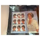 The Princess Diana Collection Stamp Album with Mul