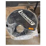 Ludwig Weather Master Black Bass Drum Head with Po