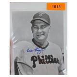 Signed Eddie Sawyer Photograph With Certificate of