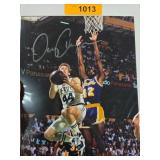 Autographed Danny Ainge Photograph with Certificat