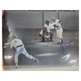 Signed Mike Torrez Photo Featuring Two Signatures