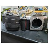 Nikon F65 Film Camera with Quantaray 28-90mm AF Le