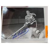 Leo Labine Signed Hockey Photograph with COA