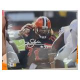 Autographed Danny Shelton Photo with Global Authen