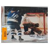 Ross Brooks Signed Hockey Photo with Certificate o