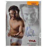 Autographed Brian Kendrick TNA Wrestling Photo wit