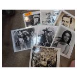 Vintage Black-and-White Film-Related Photographs