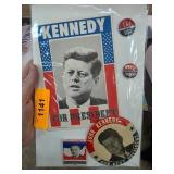 Kennedy for President Campaign Memorabilia Set