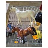 Breyer Model Horse +1 in White and Brown