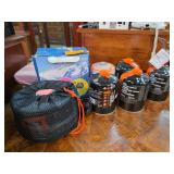 Outdoor Camping Cooking Set With Gas Canisters and