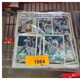 1992 NFL Upper Deck Collection with 835 Total Foot