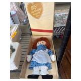 85th Birthday Raggedy Ann Doll in Original Box
