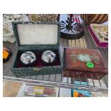Chinese Baoding Balls with Decorative Boxes
