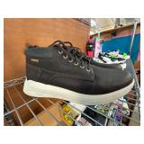 Menï¿½s Black Leather Gore-Tex Chukka Boots with Whi