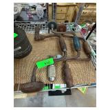 Handheld Vintage-Style Woodworking Drills