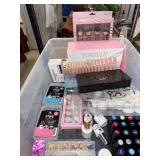 Nail Art and Beauty Supplies with Brush Sets and N
