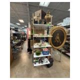 Decorative Items and Antique-Style Framed Portrait