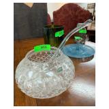 Mikasa Crystal Punch Bowl with Ladle