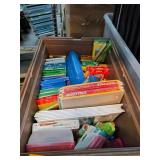Stationery Supplies Including Notebooks, Coloring