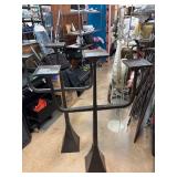 Black Wrought Iron Candelabras