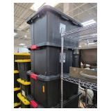 Sterilite Industrial 27-Gallon Storage Totes with