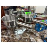 Stainless Steel Funnels With Stands and Handles