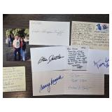 Autographs Including Signed Notes and Postcards