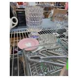 Glassware and Tabletop Decor Including Pitcher, Tu