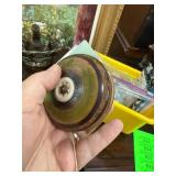 Wooden Yo-Yo with Inlay Design