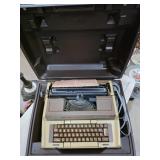 Smith-Corona Electric Typewriter in Carrying Case