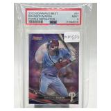 2022 Bowmanï¿½s Best Brandon Marsh Purple Refractor