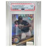 2022 Bowmanï¿½s Best Aqua Lava Refractor Card