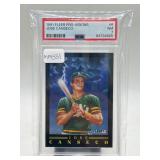1991 Fleer Pro-Visions Jose Canseco PSA 7