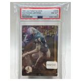 1991 Action Packed Haywood Jeffires Braille Card