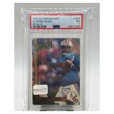 1991 Action Packed Warren Moon Braille Card