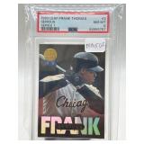 1993 Leaf Frank Thomas PSA 8 Graded Baseball Card