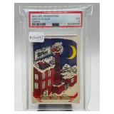 1993 Topps NFL Santa Claus Card (PSA VG 3)