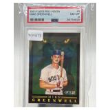 1991 Fleer Pro-Visions Mike Greenwell PSA 8