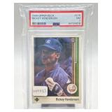 1989 Upper Deck Rickey Henderson PSA 7