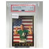 1991 Fleer Pro-Visions Mark McGwire Graded PSA 6