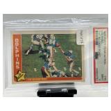 1986 Fleer Team Action Dolphins PSA 9