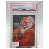 1993 NFL Properties Santa Claus Trading Card