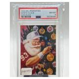 1993 NFL Properties Santa Claus Card PSA 8