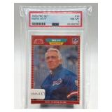 1989 Pro Set Marv Levy PSA 8 NM-MT